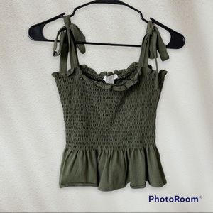 H&M Tie Strap Tank Top